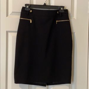 Calvin Klein Black pencil skirt